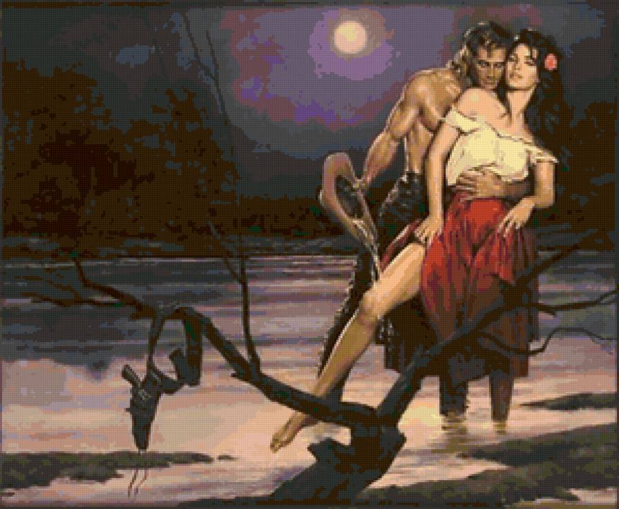 двое - пара, романтика, страсть, любовь, влюбленные, роман - предпросмотр