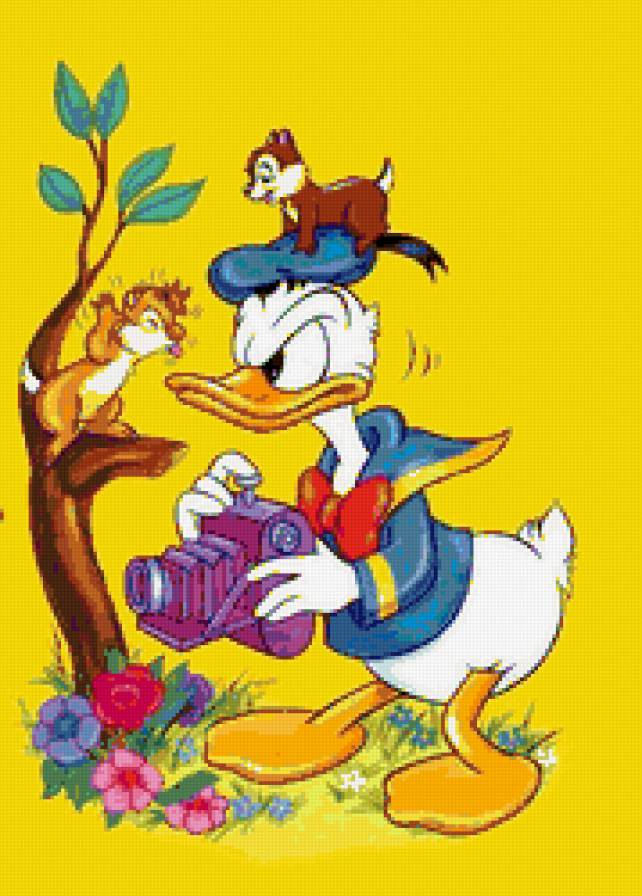дональд - мультик, дисней, бурундучки, детям, зверята, мультяшки - предпросмотр