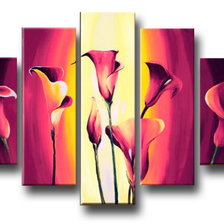 Схема вышивки «каллы»