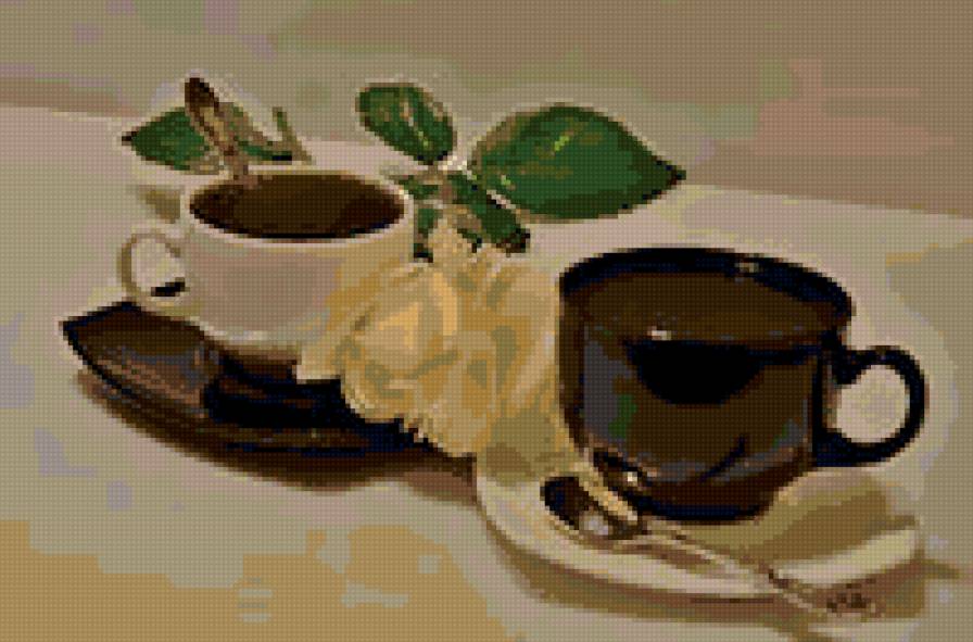 кофе в двоем - чашки - предпросмотр