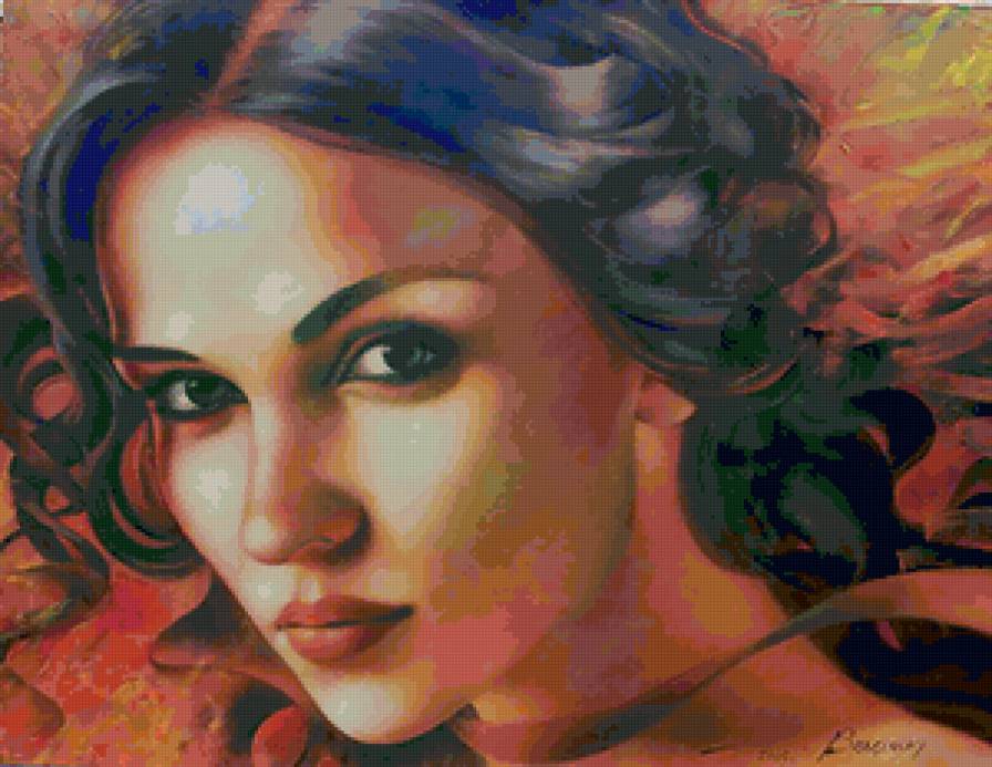 Серия "Она" - девушка - предпросмотр