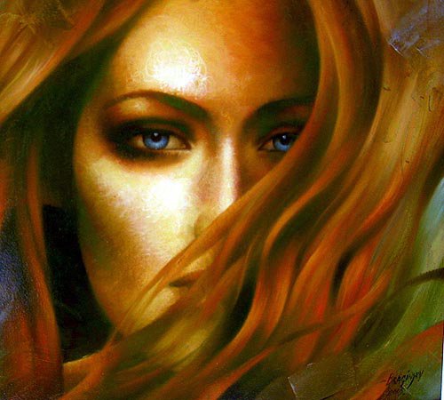 Серия "Она" - девушка - оригинал