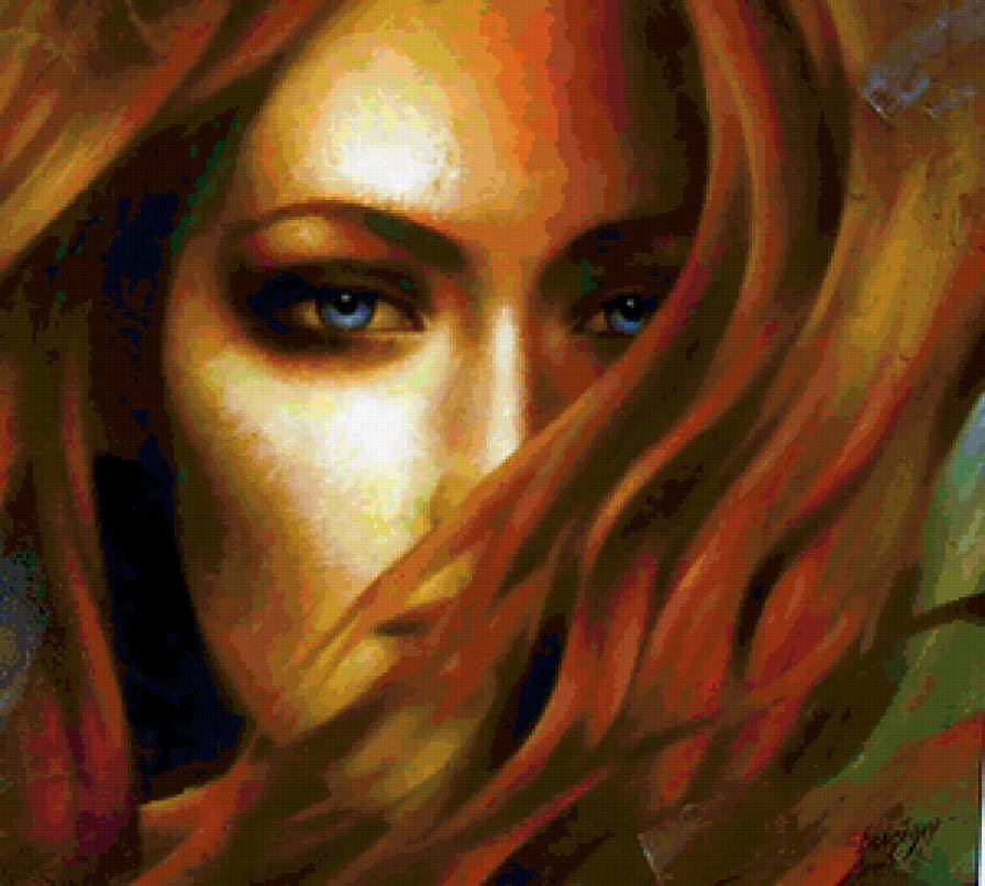 Серия "Она" - девушка - предпросмотр