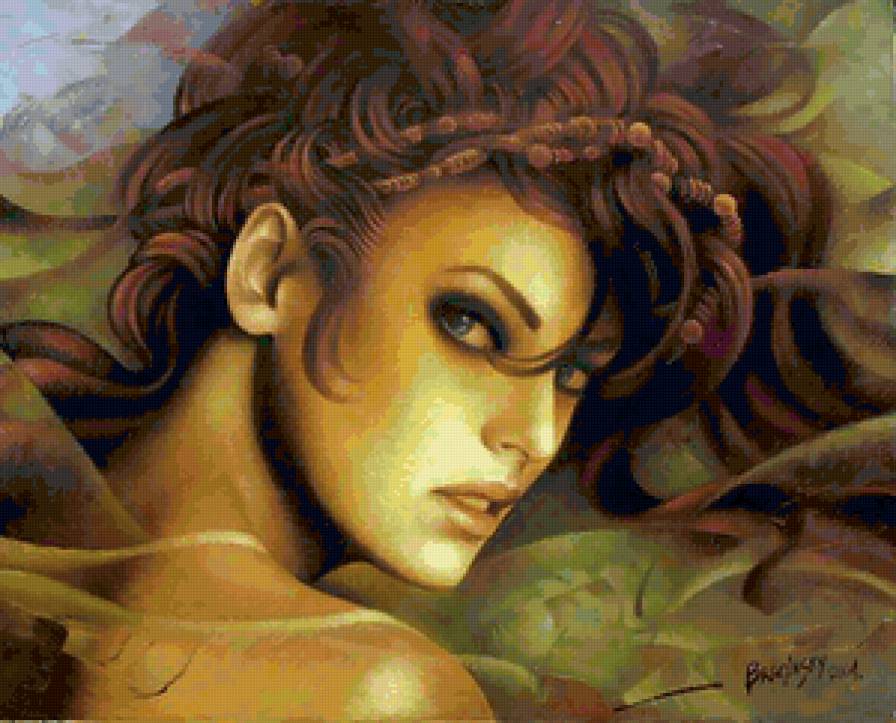 Серия "Она" - девушка - предпросмотр