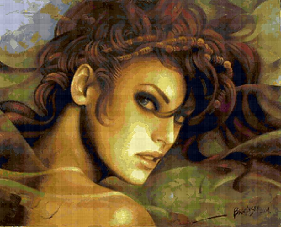 Серия "Она" - девушка - предпросмотр