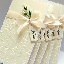 Схема вышивки «приглашения на свадьбу»