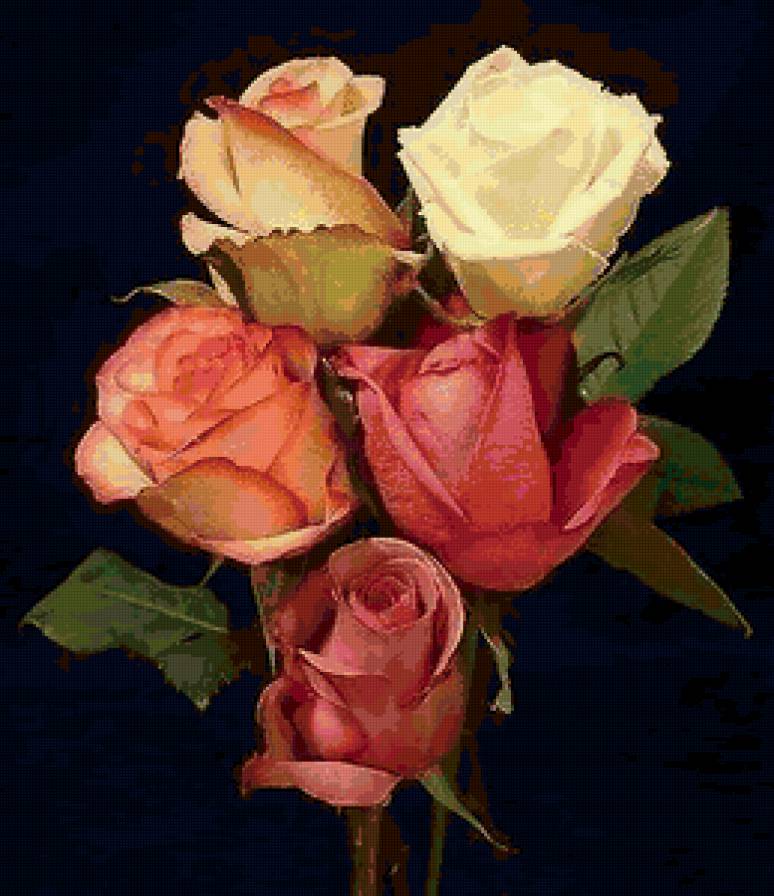 563 - цветы - предпросмотр