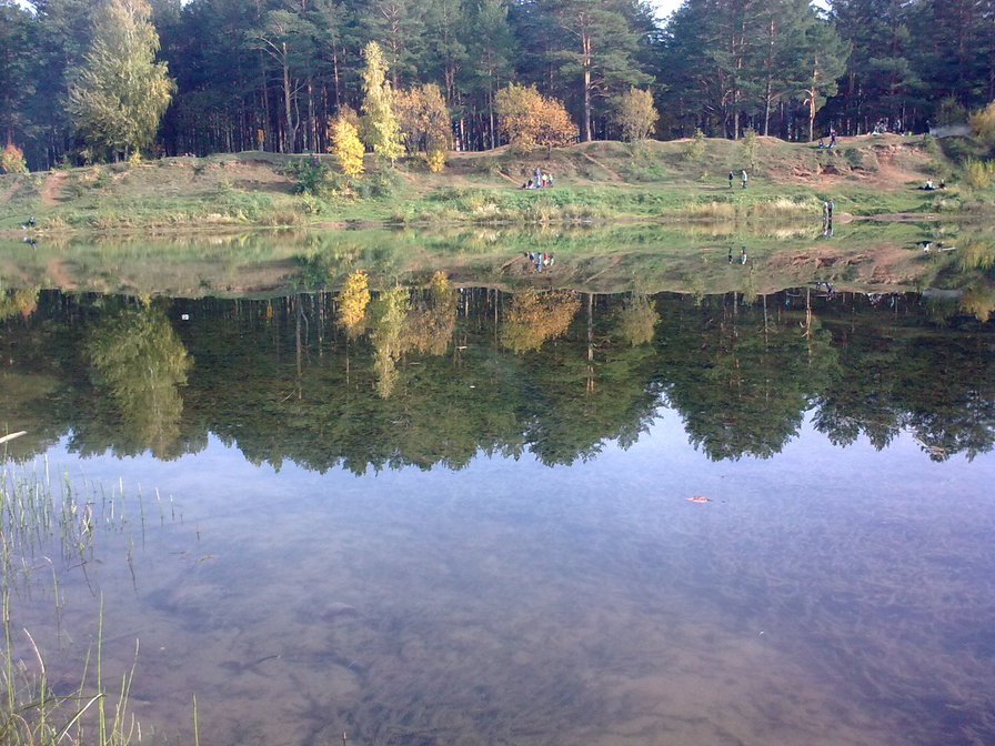 озеро - оригинал