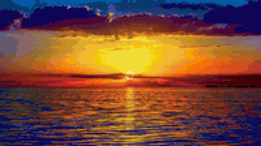 Закат - море, закат - предпросмотр