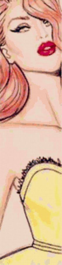 триптих-3ч - триптих, мода, девушки - предпросмотр