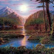 Схема вышивки «картина»