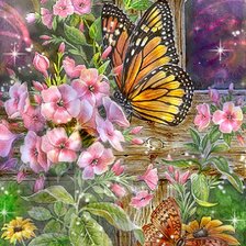 Схема вышивки «картина»