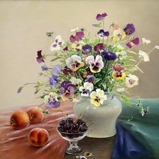 Схема вышивки «натюрморт»