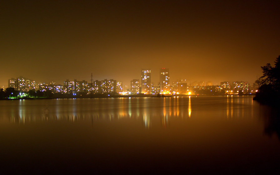 Ночной Киев - красивые места украины - оригинал