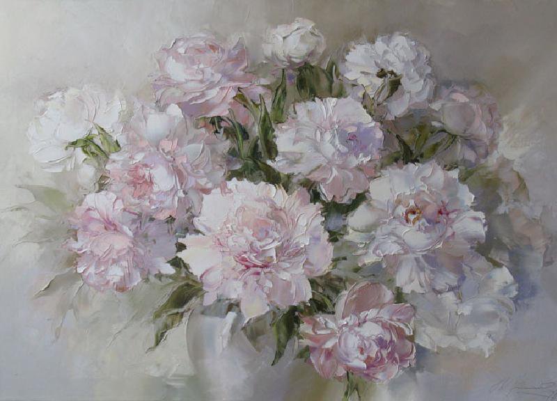 Пионы - цветы - оригинал