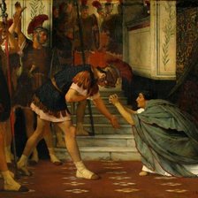 Схема вышивки «Вызванный Клавдий»