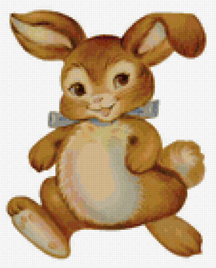 зайка - животные - предпросмотр