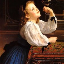 Схема вышивки «Девочка»