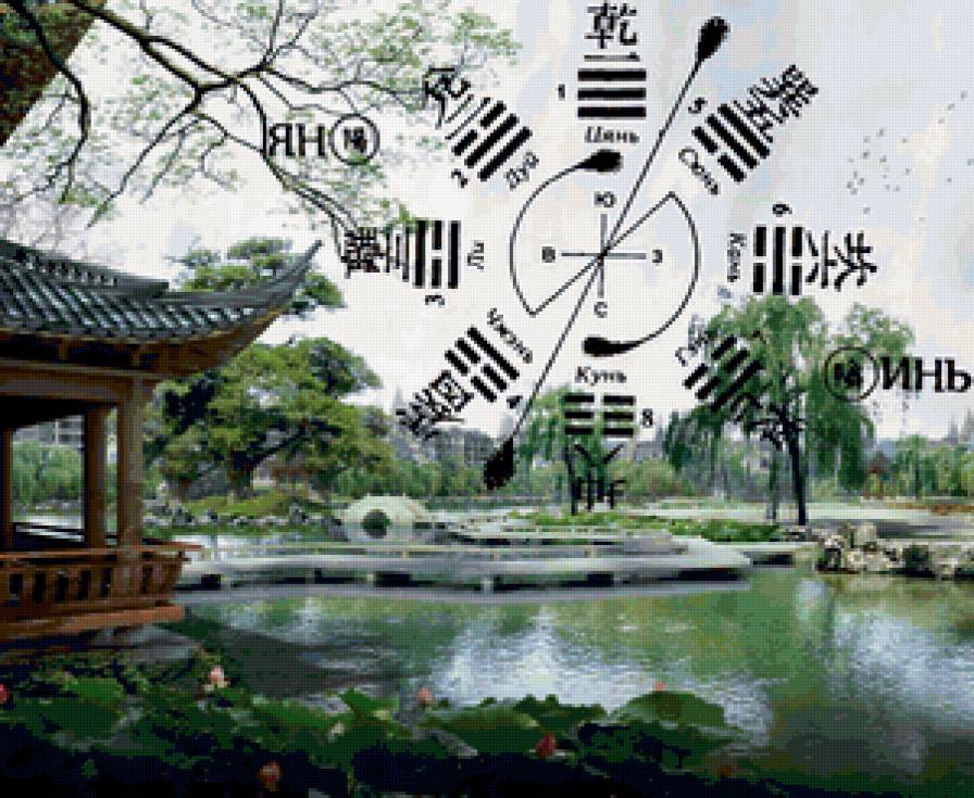 №89091 - пейзаж, восток, фен-шуй - предпросмотр