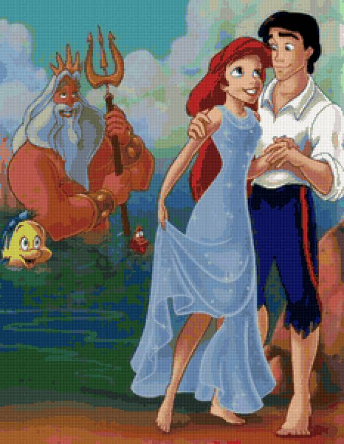 русалочка - мультики, мультик, ариель, дисней, любовь, мультяшки, детям - предпросмотр