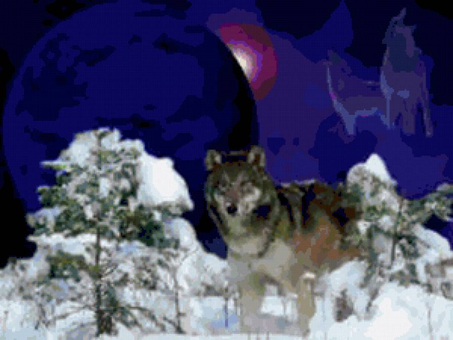 Вожак - волки - предпросмотр