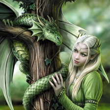 Девушка и дракон