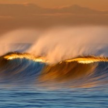 Схема вышивки «Волна»