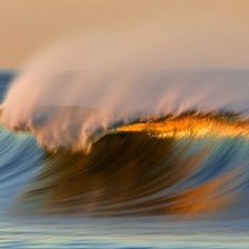 Схема вышивки «Волны»