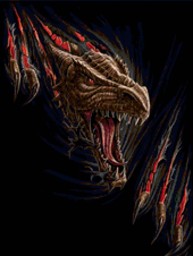 Дракон - дракон, фентези - предпросмотр