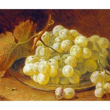 Схема вышивки «Виноград»