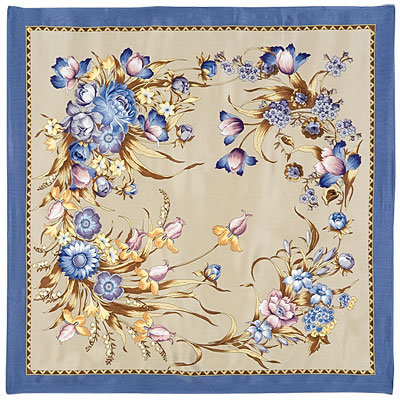 Скатерть - салфетка, цветы - оригинал