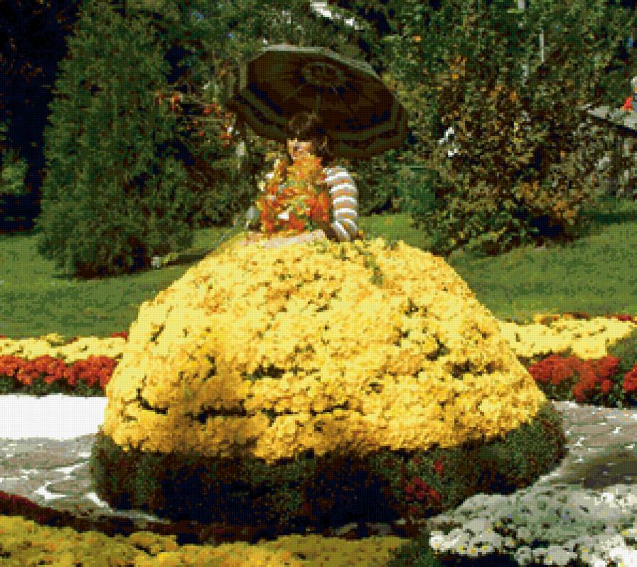 Цветочный наряд - креатив - предпросмотр