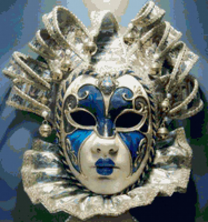 маска 7 - маски. карнавал, венеция - предпросмотр