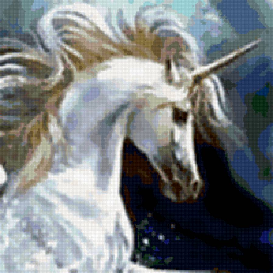 Единорог - природа, лошади - предпросмотр