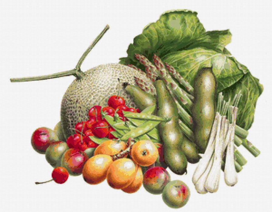 Вершки и корешки - овощи, фрукты - предпросмотр
