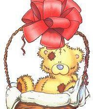 Схема вышивки «подарок»