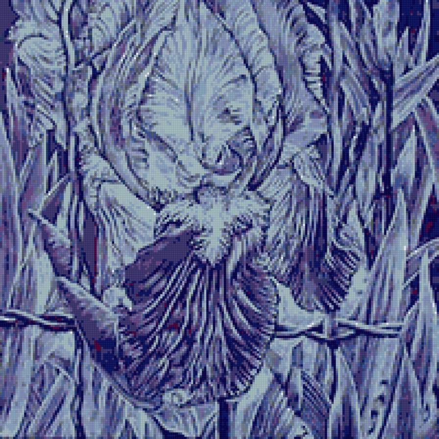 ирисы - цветы, подушка - предпросмотр