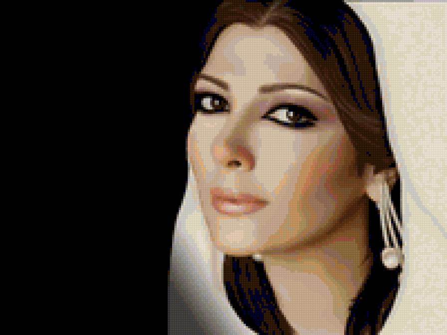 женское лицо - предпросмотр