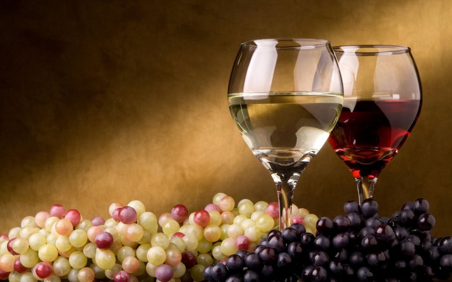 Вино и виноград - вино виноград - оригинал