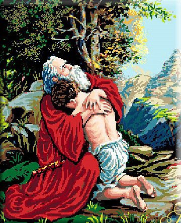 №91070 - пейзаж, люди - оригинал