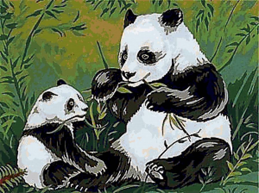 №91079 - пейзаж, животные - предпросмотр