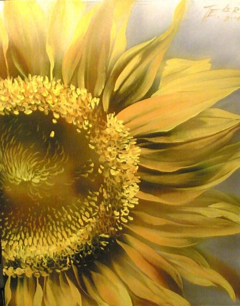 Подсолнух - тенер елена, живопись - оригинал