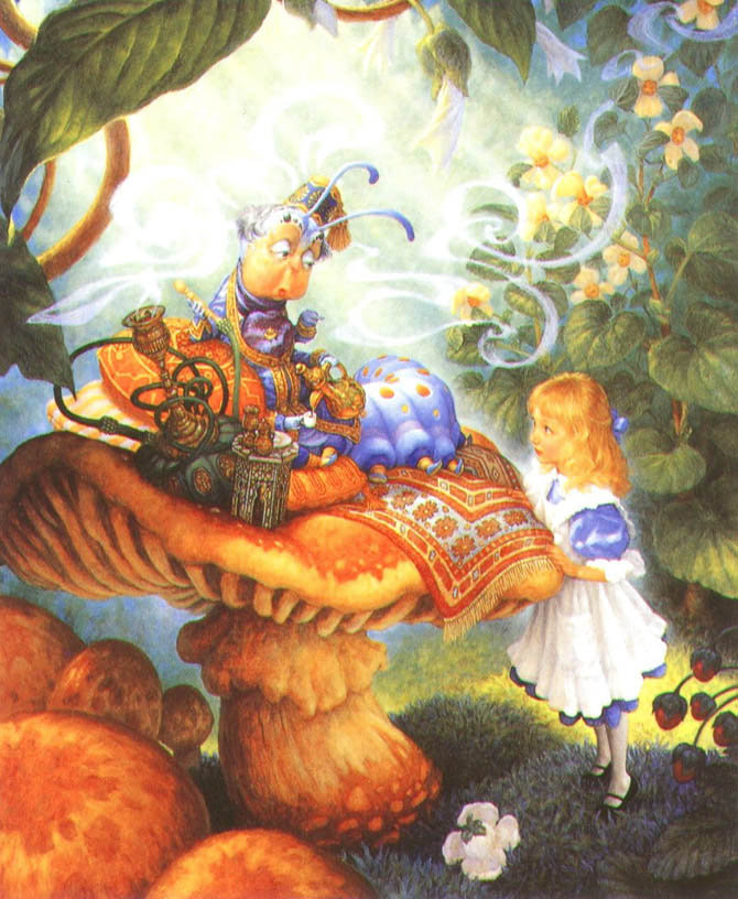 Алиса в стране чедес - сказки, иллюстрации, детское - оригинал