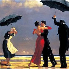 Схема вышивки «Dancing in the rain»