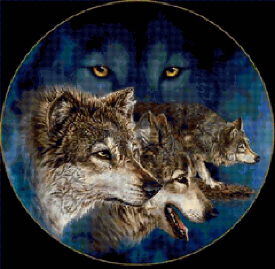 Стивен Гарднер - стая, волк, хищник - предпросмотр