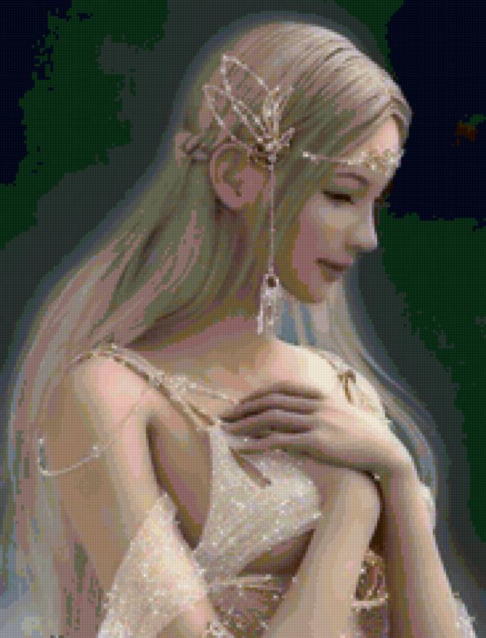 Девушка Ян Свет - фея, девушка, фэнтази, свет, ян - предпросмотр