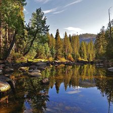 Схема вышивки «пейзаж»