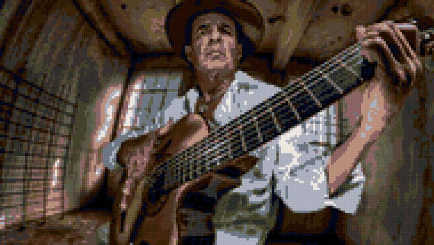 гитарист - гитарист, гитара, олдскул, старик - предпросмотр