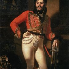 Схема вышивки «Евграф Владимирович Давыдов О.Кипренский»