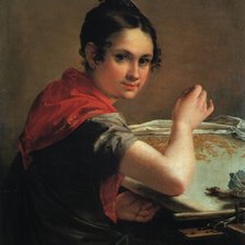 Схема вышивки «Золотошвейка В.Тропинин»